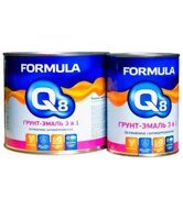 Грунт-эмаль 3 в 1 FORMULA Q8 (белая/банка 0,9 кг)